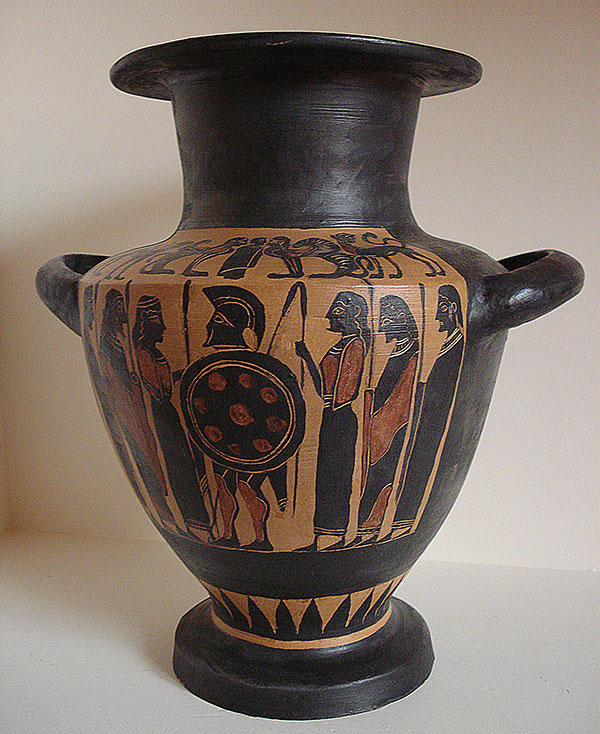 Vaso stile greco